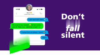 IOSH don't fall silent text messages